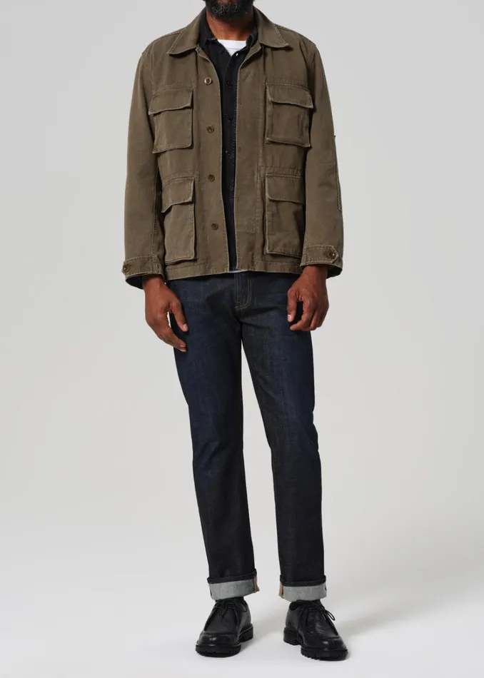 Citizens Of Humanity Elijah Relaxed Straight Japanese Selvedge In Alton Men Jeans