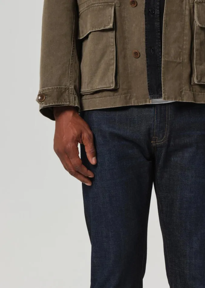 Citizens Of Humanity Elijah Relaxed Straight Japanese Selvedge In Alton Men Jeans