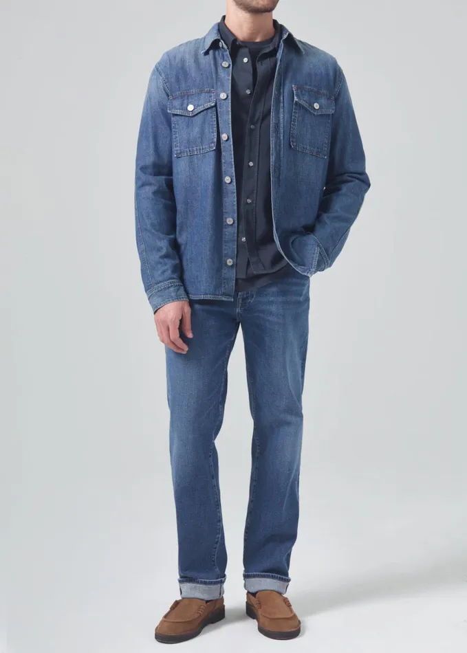 Citizens Of Humanity Elijah Straight Archive In Atlantic Men Jeans