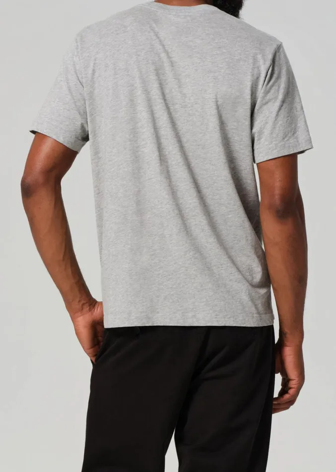 Citizens Of Humanity Everyday Short Sleeve Tee In Heather Grey Men Shirts