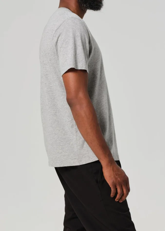 Citizens Of Humanity Everyday Short Sleeve Tee In Heather Grey Men Shirts