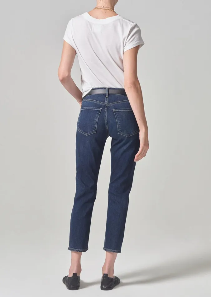 Citizens Of Humanity Isola Slim Crop In Courtland Women Petite