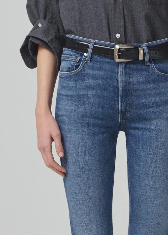 Citizens Of Humanity Isola Straight Crop In Lawless Women Jeans