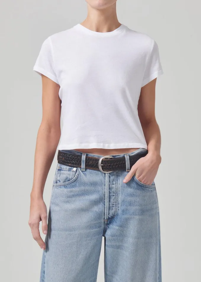 Citizens Of Humanity Kyle Tee In White Women Tops