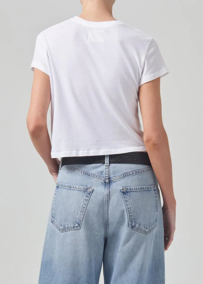 Citizens Of Humanity Kyle Tee In White Women Tops