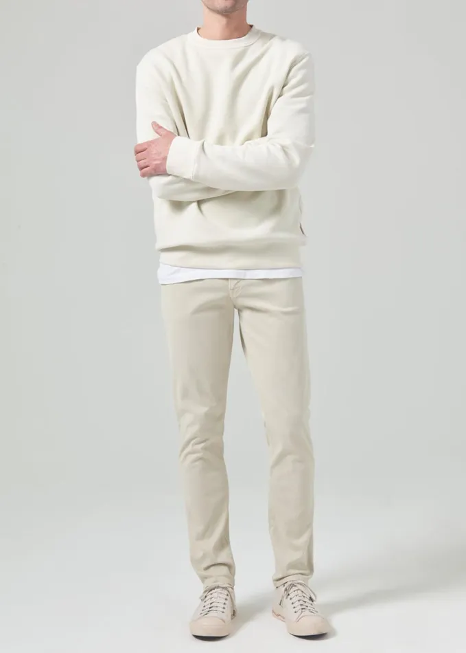 Citizens Of Humanity London Tapered Slim Stretch Sateen In Willow Men Pants