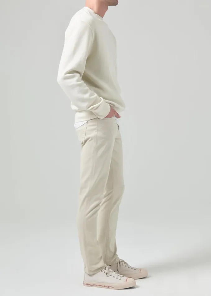 Citizens Of Humanity London Tapered Slim Stretch Sateen In Willow Men Pants