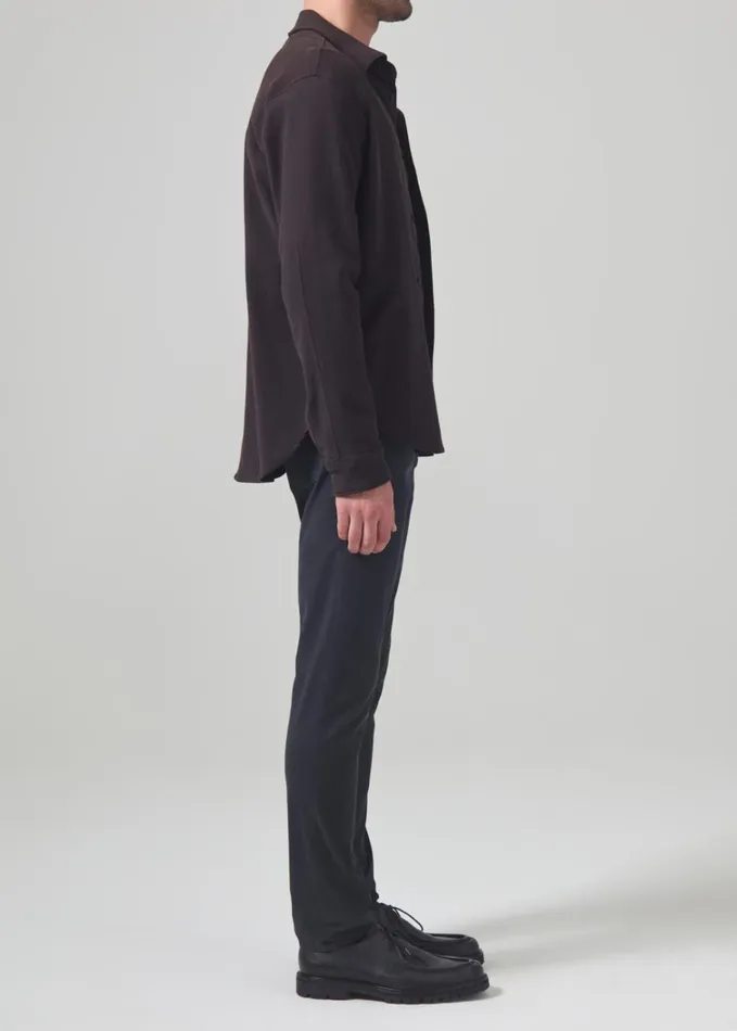 Citizens Of Humanity London Tapered Slim Stretch Twill In Charcoal Men Pants