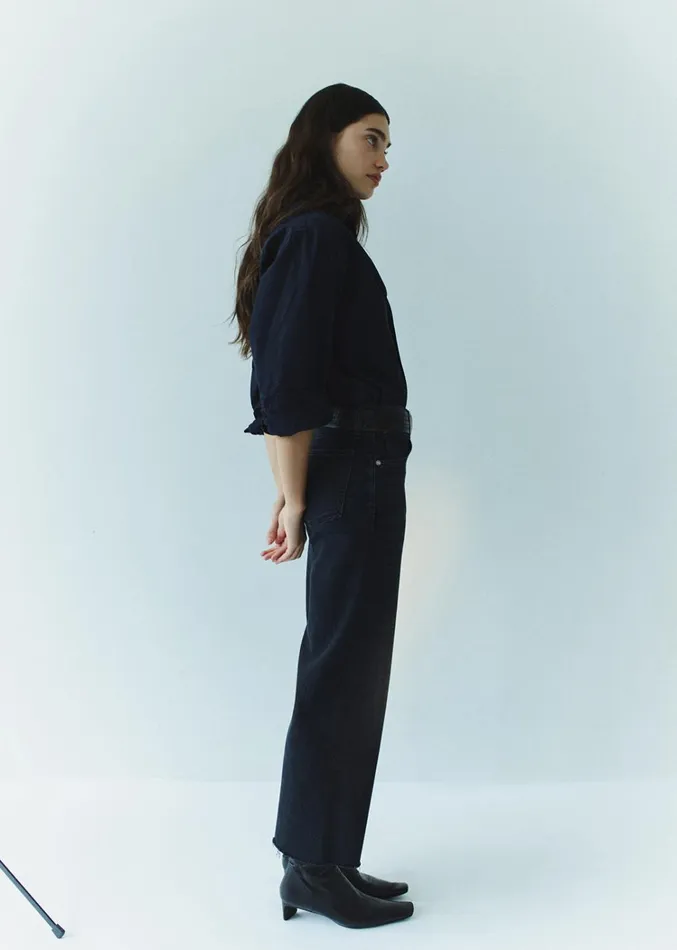 Citizens Of Humanity Lyra Wide Leg Crop In Medallion Women Jeans