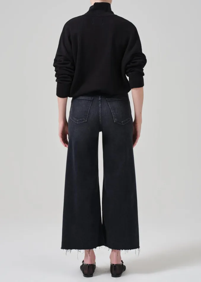 Citizens Of Humanity Lyra Wide Leg Crop In Medallion Women Jeans