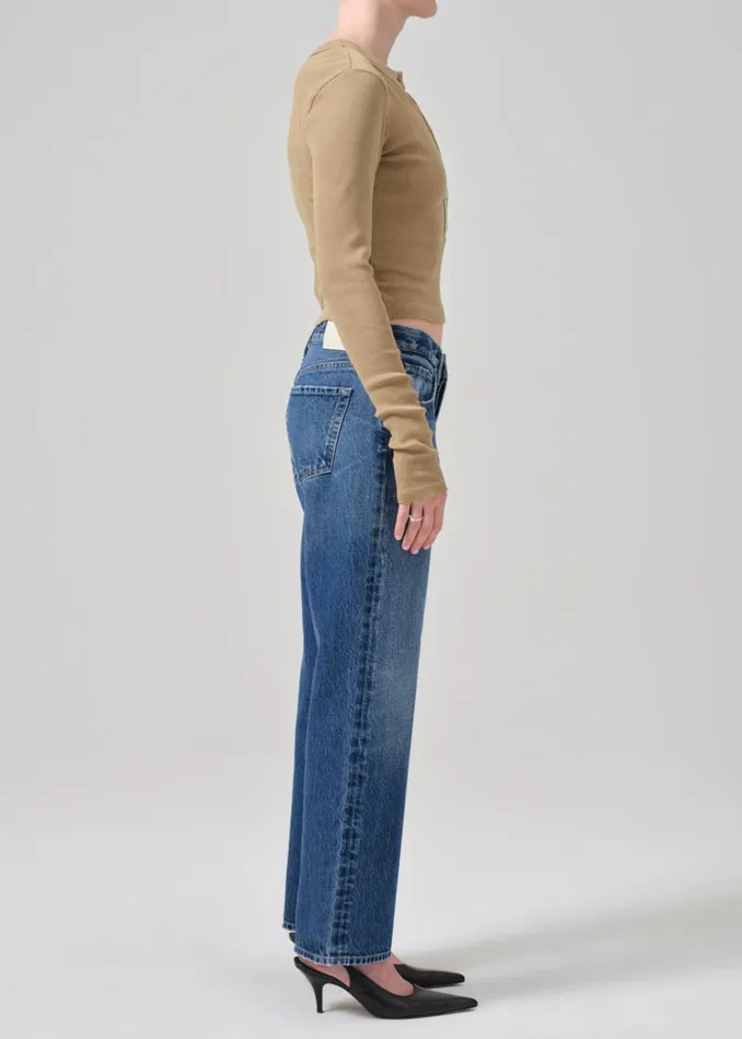 Citizens Of Humanity Neve Low Slung Relaxed In Claremont Women Jeans