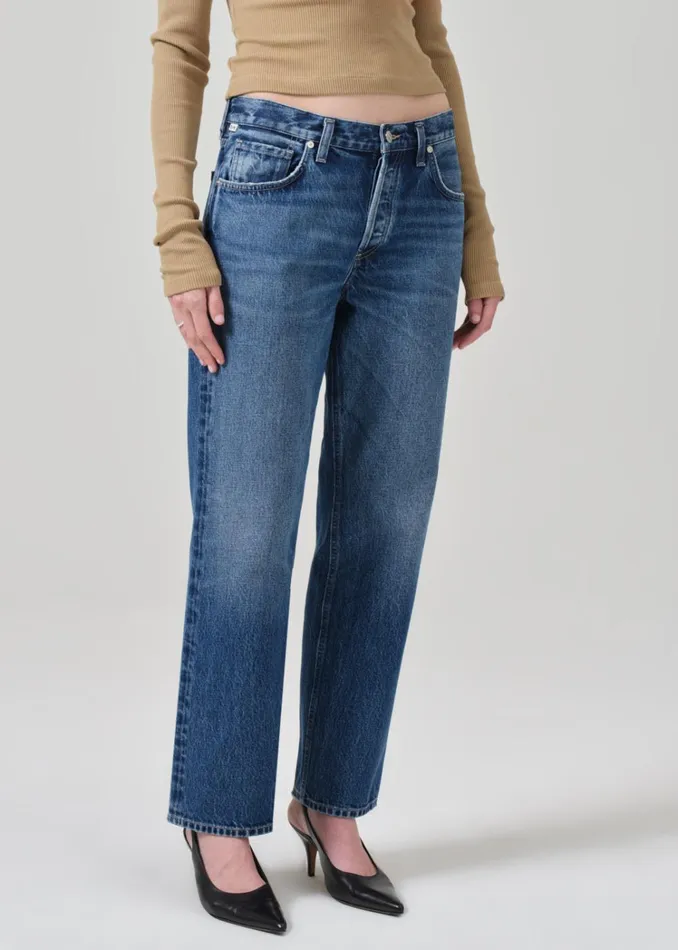 Citizens Of Humanity Neve Low Slung Relaxed In Claremont Women Jeans