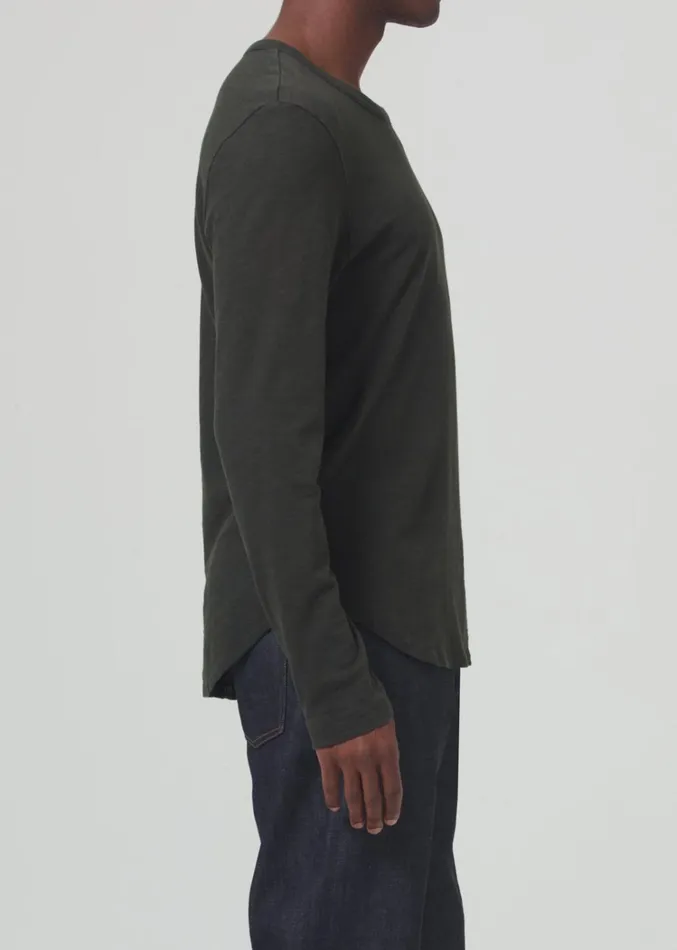 Citizens Of Humanity Olympus Crewneck In Field Men Shirts