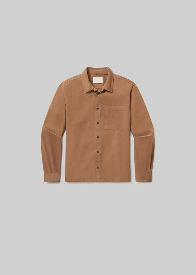 Citizens Of Humanity Rework Shirt Corduroy In Sahara Men Shirts