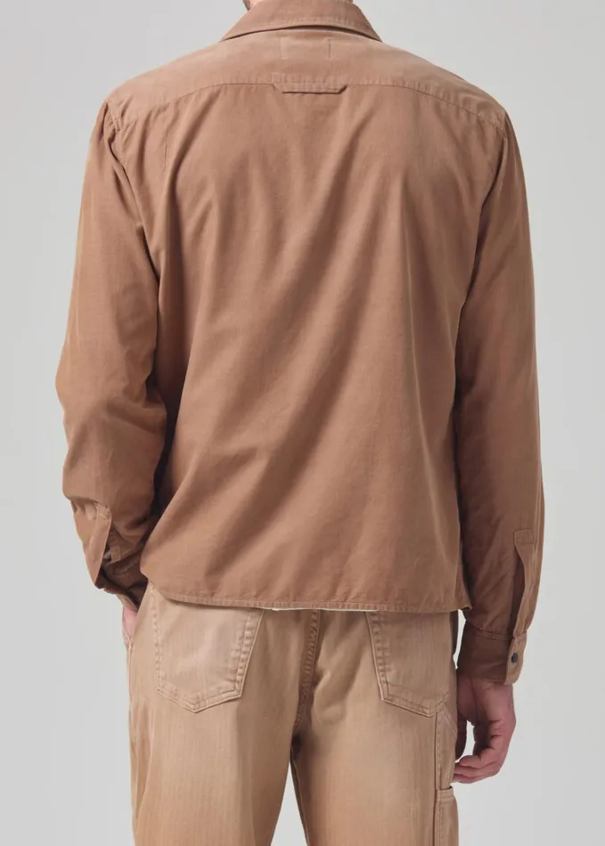 Citizens Of Humanity Rework Shirt Corduroy In Sahara Men Shirts