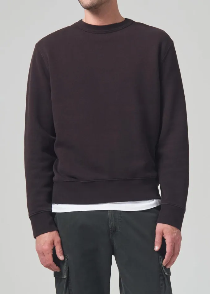 Citizens Of Humanity Vintage Crewneck Sweatshirt In Barrister Men Shirts