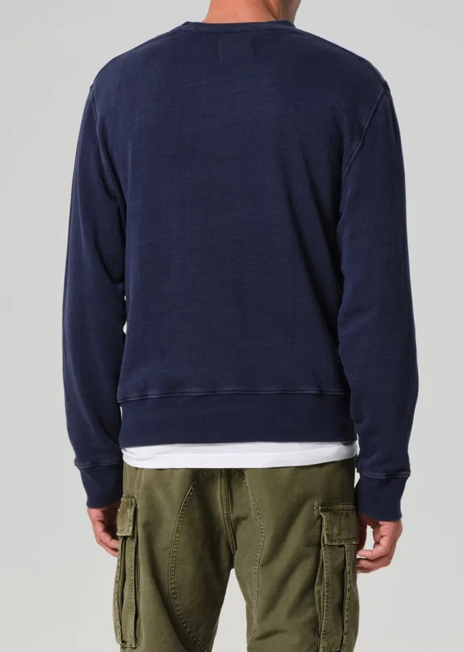 Citizens Of Humanity Vintage Crewneck Sweatshirt In Sodalite Men Shirts