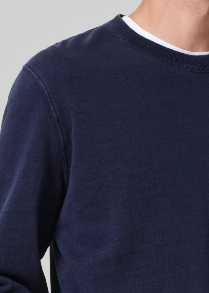 Citizens Of Humanity Vintage Crewneck Sweatshirt In Sodalite Men Shirts