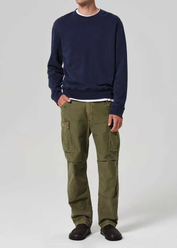 Citizens Of Humanity Vintage Crewneck Sweatshirt In Sodalite Men Shirts