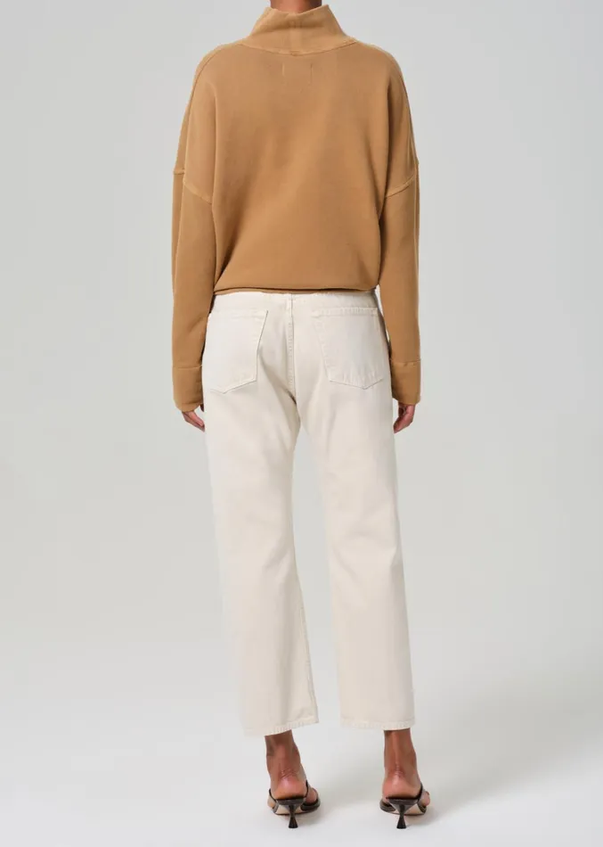 Citizens Of Humanity Winslow Cropped Boyfriend In Almondette Women Petite