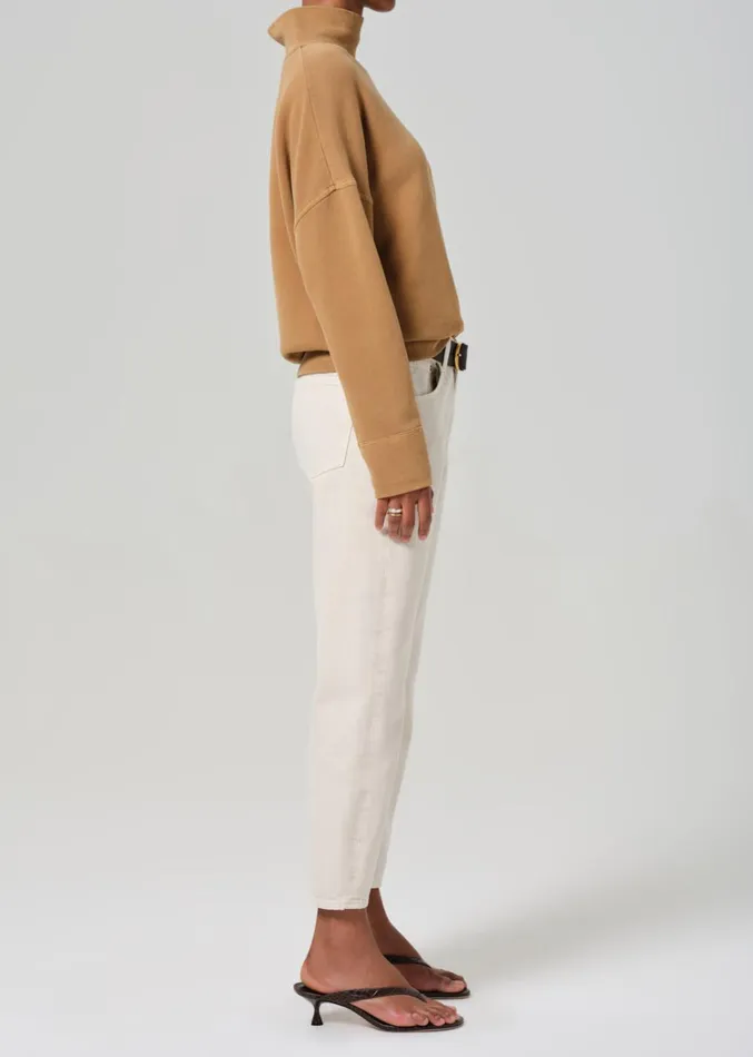 Citizens Of Humanity Winslow Cropped Boyfriend In Almondette Women Petite