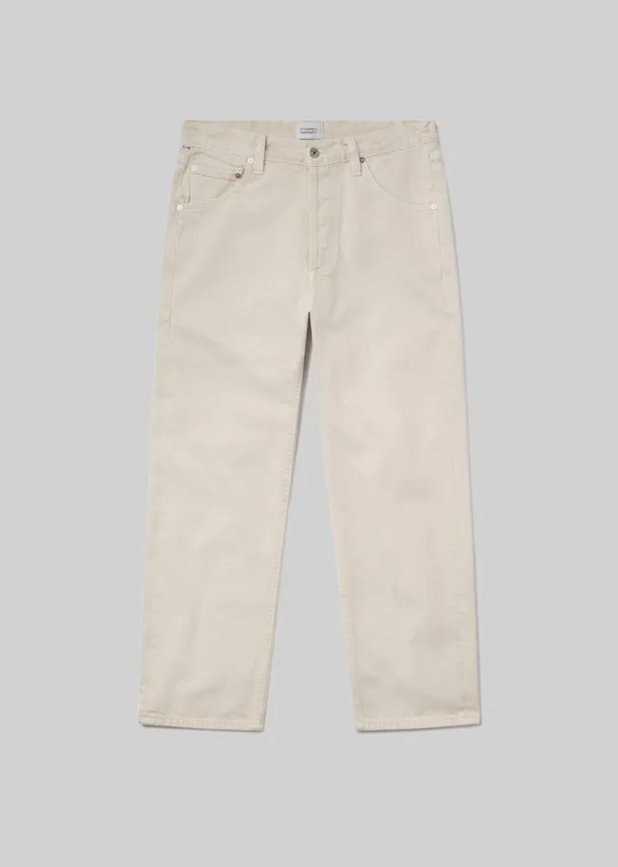 Citizens Of Humanity Winslow Cropped Boyfriend In Almondette Women Petite