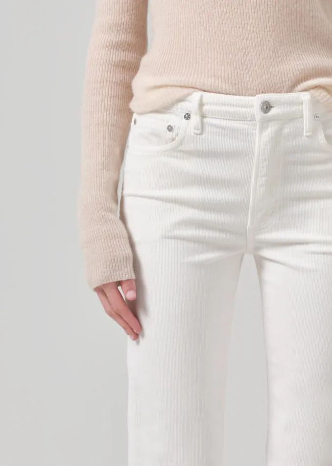 Citizens Of Humanity Zurie Ankle Corduroy In Pashmina Women Pants