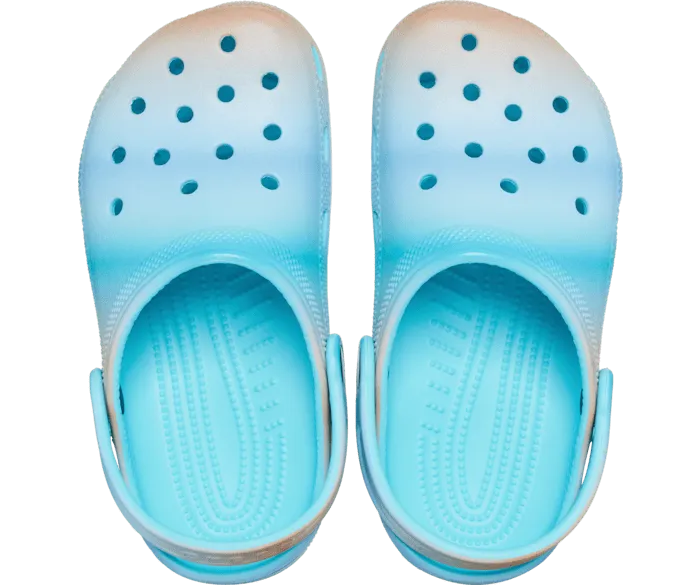 Classic Color Dip Clog Neptune Multi Women Crocs Platforms 038 Wedges