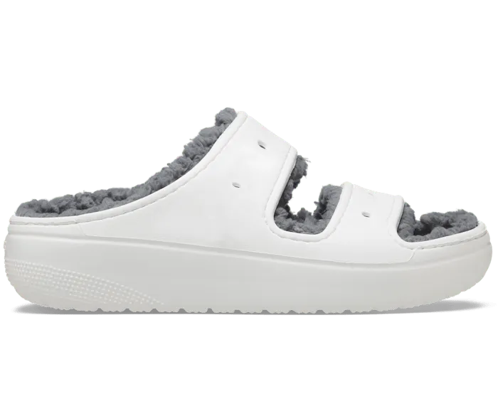 Classic Cozzzy Sandal White Men Crocs Slides