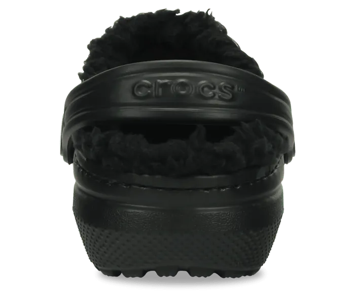 Classic Lined Clog Black Black Kids Crocs Clogs