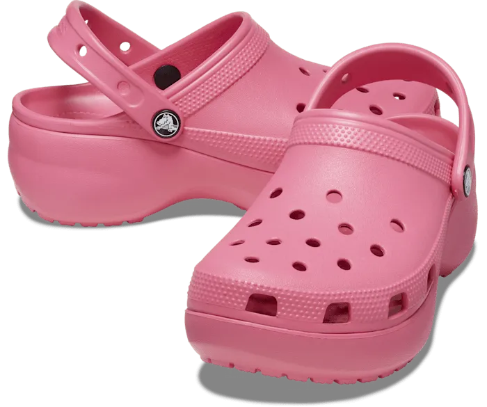 Classic Platform Clog Hyper Pink Women Crocs Clogs