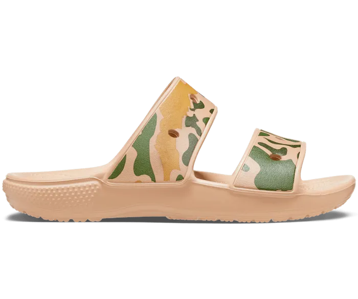 Classic Printed Camo Sandal Chai Tan Women Crocs Sandals