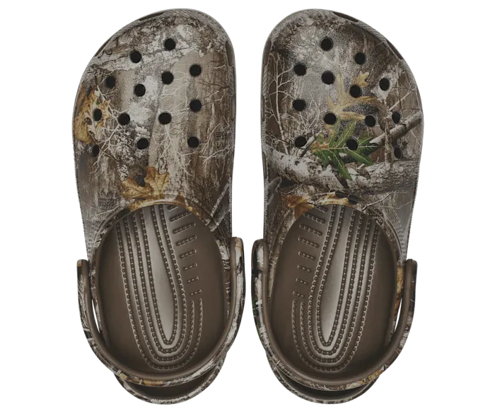 Classic Realtree Edge Clog Walnut Men Crocs Clogs