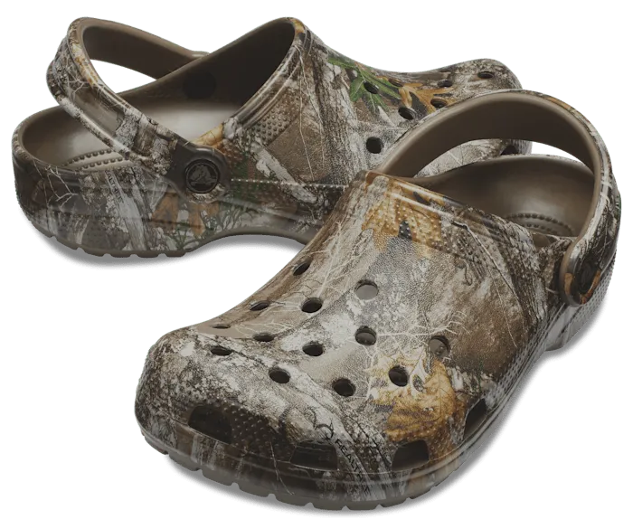 Classic Realtree Edge Clog Walnut Men Crocs Clogs