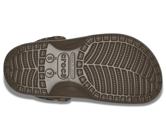 Classic Realtree Edge Clog Walnut Men Crocs Clogs