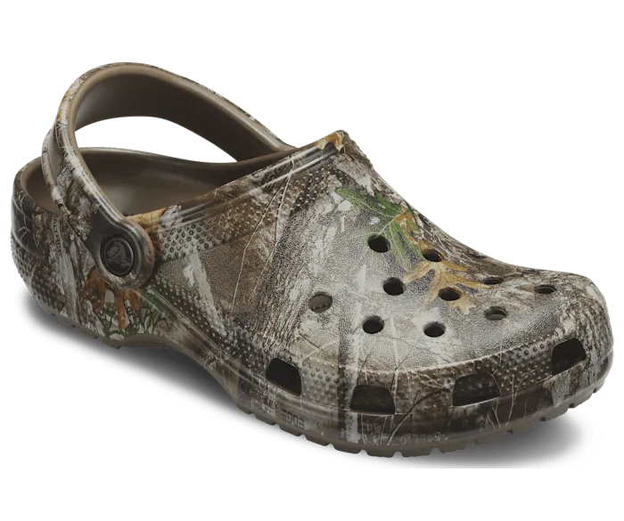 Classic Realtree Edge Clog Walnut Men Crocs Clogs