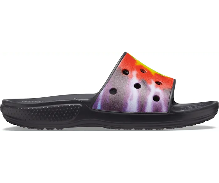 Classic TieDye Graphic Slide Multi Men Crocs Slides