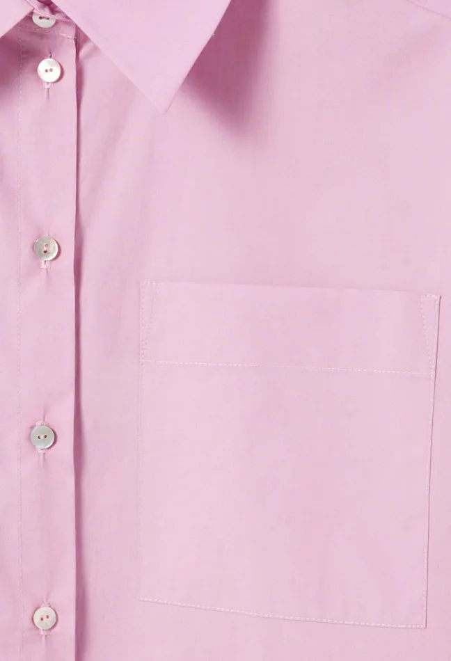 Claudie Pierlot Buttoned Shirt Pale Pink Women Tops And Shirts Claudie Pierlot Buttoned Shirt Pale Pink Women Tops And Shirts
