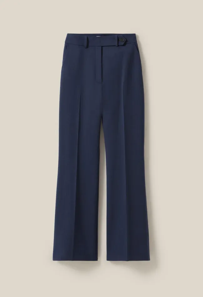 Claudie Pierlot Navy Wool Suit Trousers China Blue Women Jeans And Trousers Claudie Pierlot Navy Wool Suit Trousers China Blue Women Jeans And Trousers