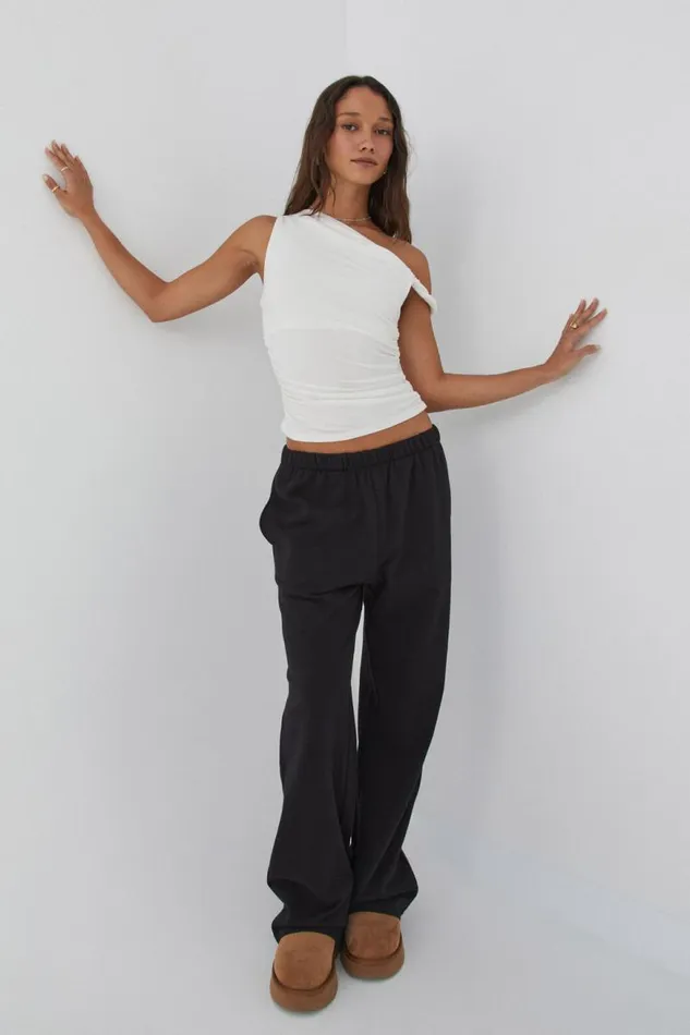 Clothing Supr Going Out Tops Bree Ruched Twist Top White