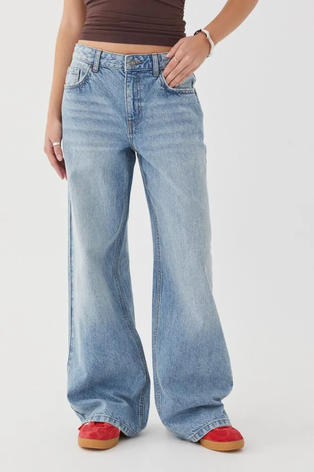 Clothing Supr Jeans Low Rise Baggy Jean Canyon Blue