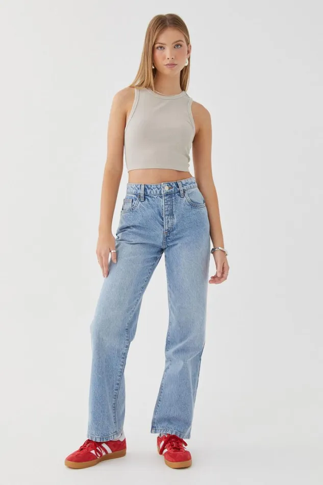 Clothing Supr Jeans Straight Leg Jean Euro Blue Clean