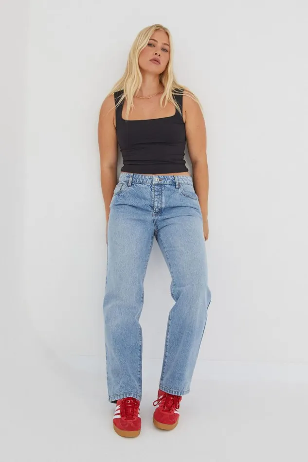 Clothing Supr Jeans Straight Leg Jean Euro Blue Clean