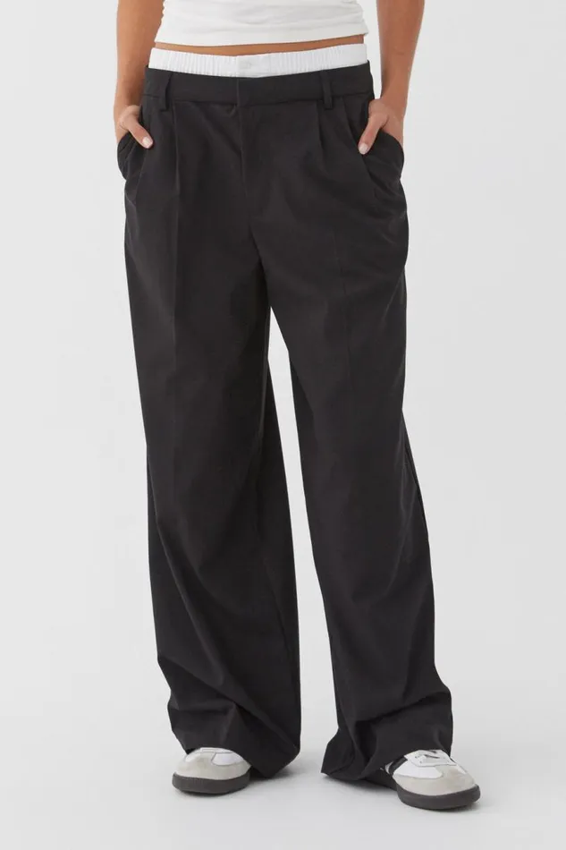 Clothing Supr Pants Brooke Boxer Tailored Pant Black