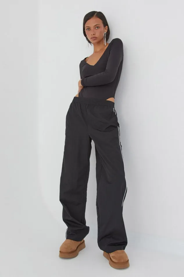 Clothing Supr Pants Kira Sporty Pull On Pant Black
