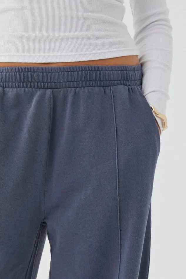Clothing Supr Pants Pintuck Wide Leg Pant Washed Weekend Blue