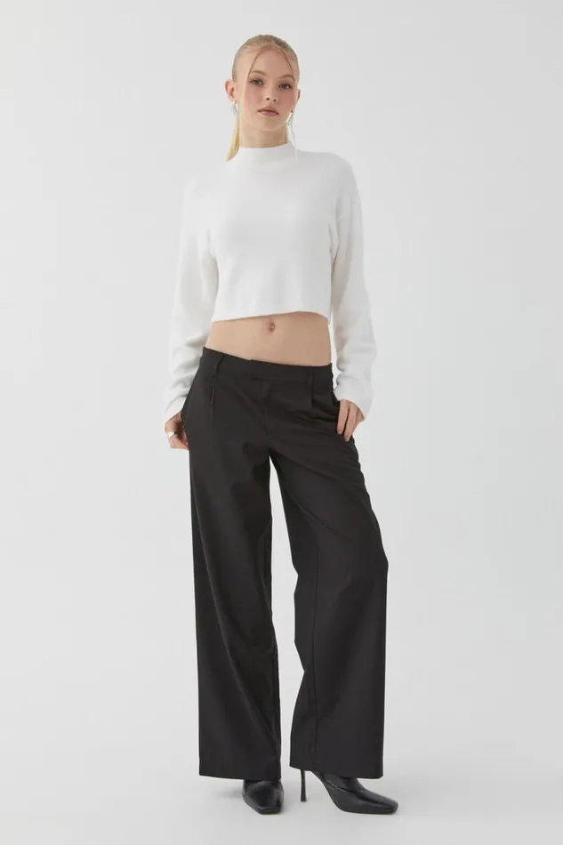 Clothing Supr Pants Vienna Wide Leg Pant Black