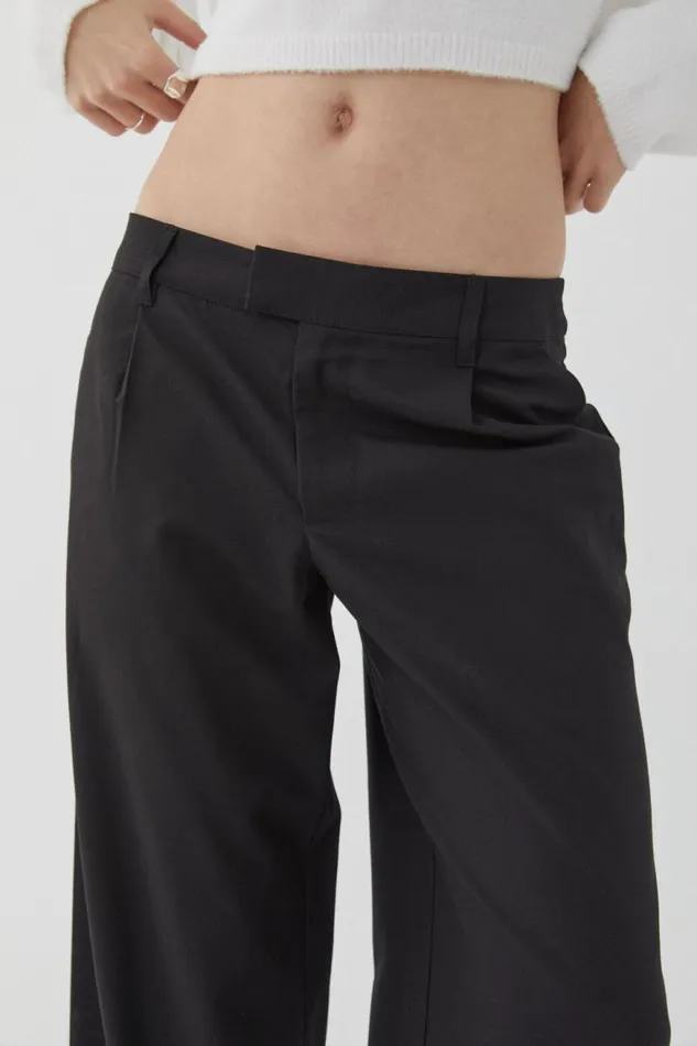 Clothing Supr Pants Vienna Wide Leg Pant Black
