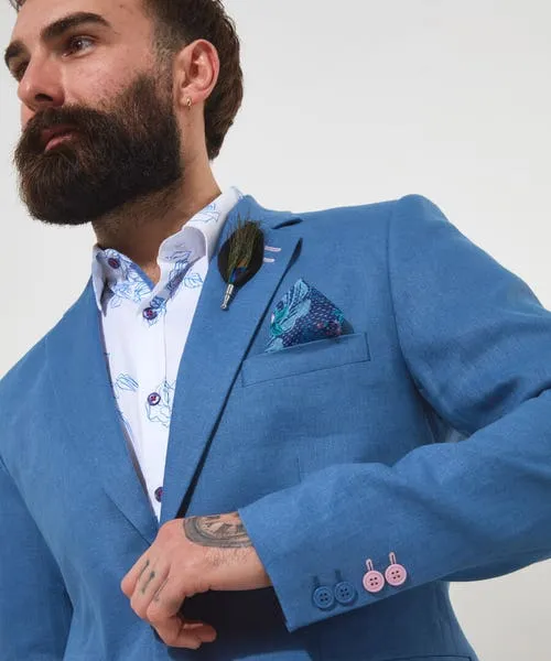 Coats and Jackets Joebrowns Apparel Dapper Summer Blazer Blue Coats and Jackets Joebrowns Apparel Dapper Summer Blazer Blue