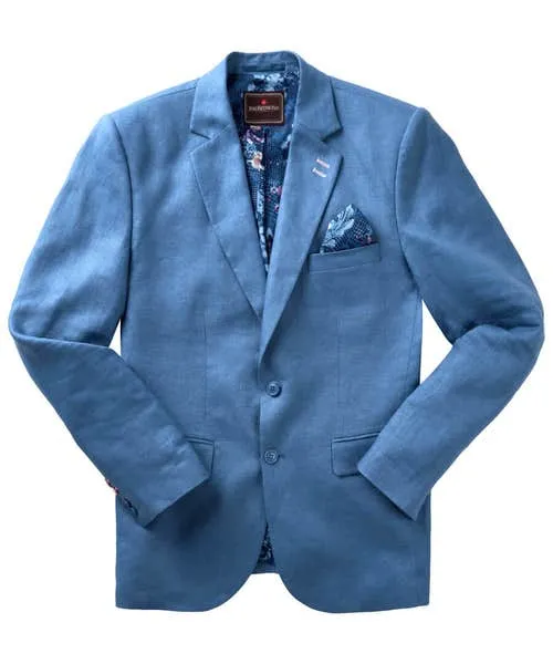 Coats and Jackets Joebrowns Apparel Dapper Summer Blazer Blue Coats and Jackets Joebrowns Apparel Dapper Summer Blazer Blue